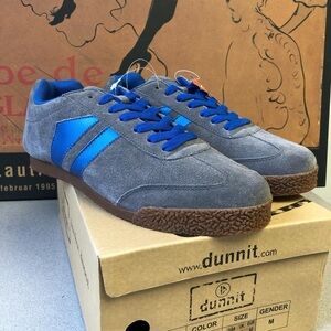 BNIB grey/royal blue dunnit sneakers, various sizes